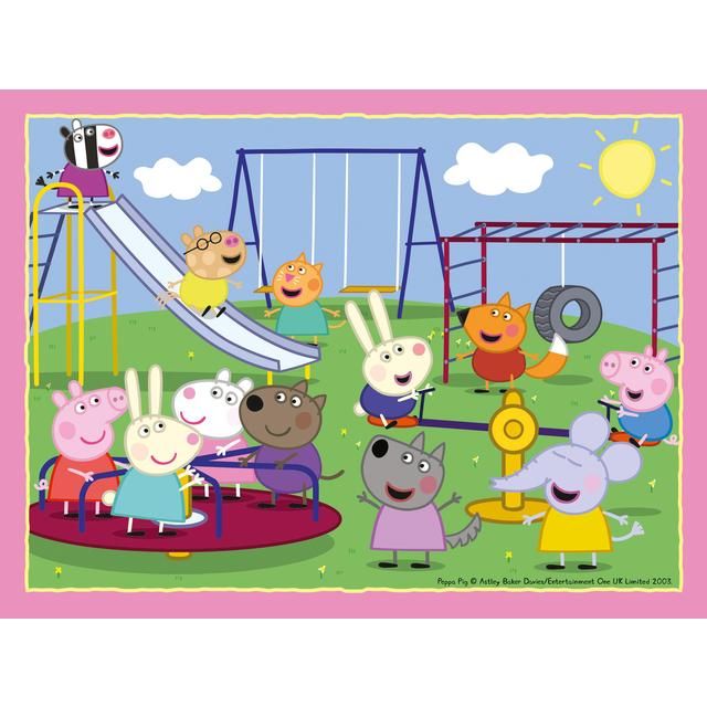 Peppa Pig 4 in a Box Jigsaw Puzzles
