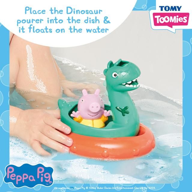 Peppa Pig Bath Floats George & Dino