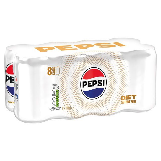 Pepsi Diet Caffeine Free 8 x 330ml