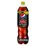 Pepsi Max Lime No Sugar Cola Bottle