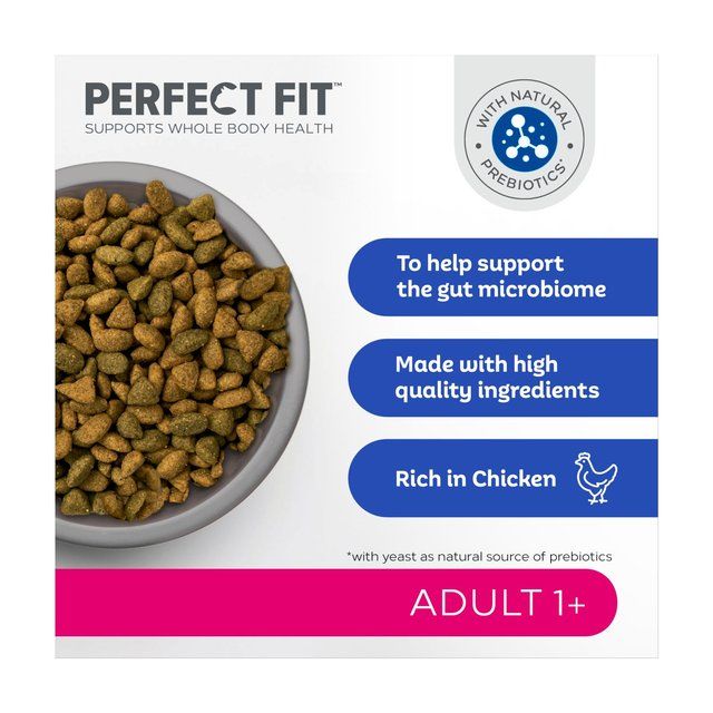 Perfect Fit Cat Complete Dry Adult 1+ Chicken 2.8kg