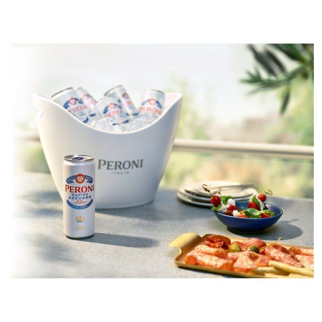 Peroni Nastro Azzurro Beer Lager Cans   6 x 330ml