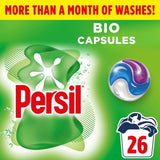 Persil Bio 3 in 1 Laundry Washing Detergent Capsules 26 Washes 26 per pack