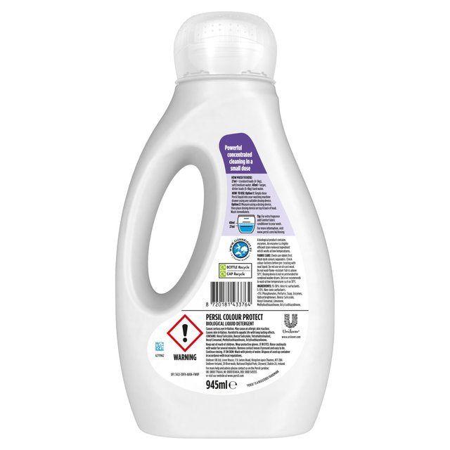 Persil Colour Liquid Laundry Washing Detergent 35 Washes 945ml