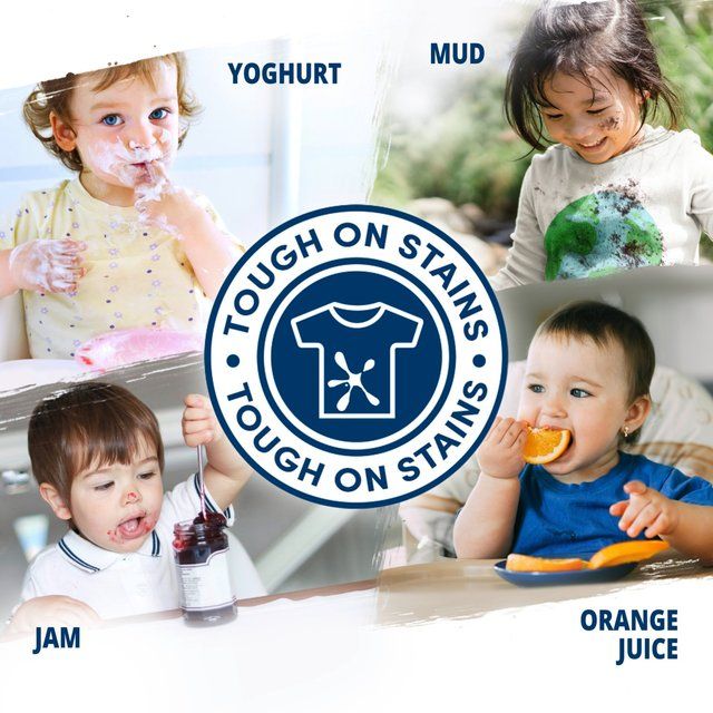 Persil Laundry Washing Liquid Detergent Non Bio 53 Washes   1.431L