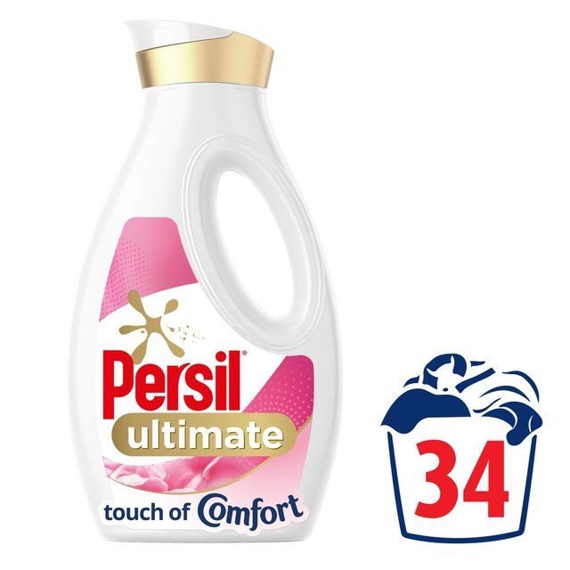 Persil Ultimate Touch of Comfort Washing Liquid Laundry Detergent 34 Washes 918ml