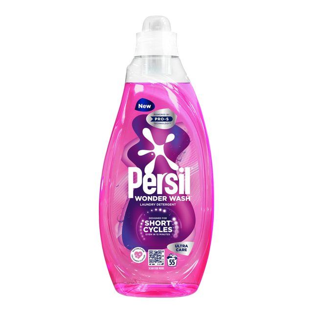 Persil Wonder Wash Ultra Care Laundry Detergent 55 Washes   1485ml