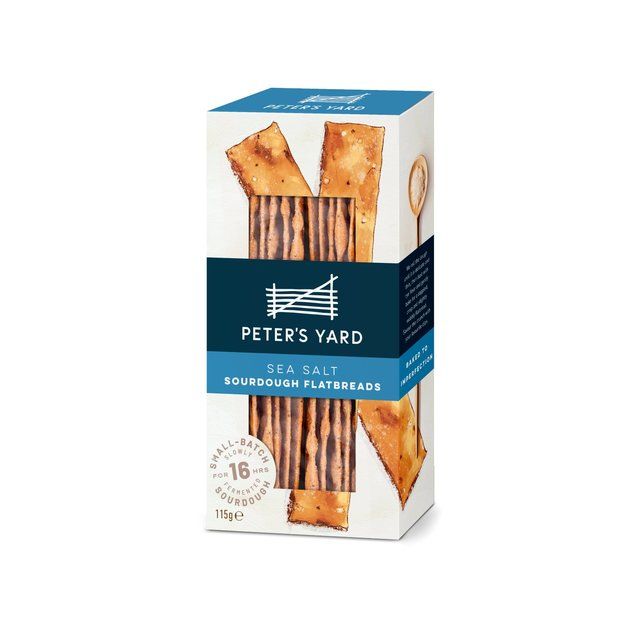 Peter's Yard Sea Salt Sourdough Flatbreads 115g