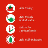 PG Tips Original Biodegradable Black Tea Bags 80 per pack