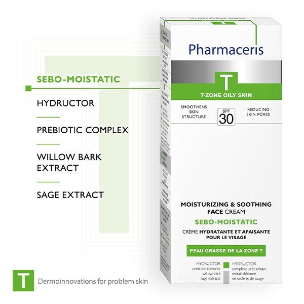 Pharmaceris T Sebo Moistatic Soothing Face Cream