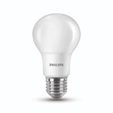 Philips LED Classic Frosted 60W A60 Light Bulb E27 Warm White 2 per pack