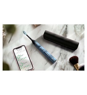 Philips Sonicare DiamondClean 9000 Special Edition Electric Toothbrush with app, Aquamarine, HX9911/88