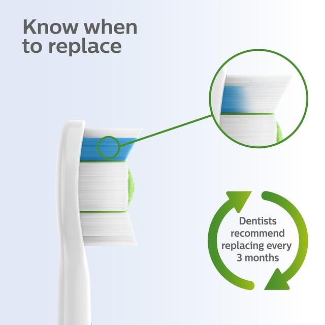 Philips Sonicare Optimal White Toothbrush Heads White 4 per pack