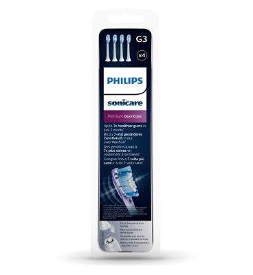 Philips Sonicare Premium Gum Care BrushSync-Enabled Replacement Heads White (4 pack) HX9054/17
