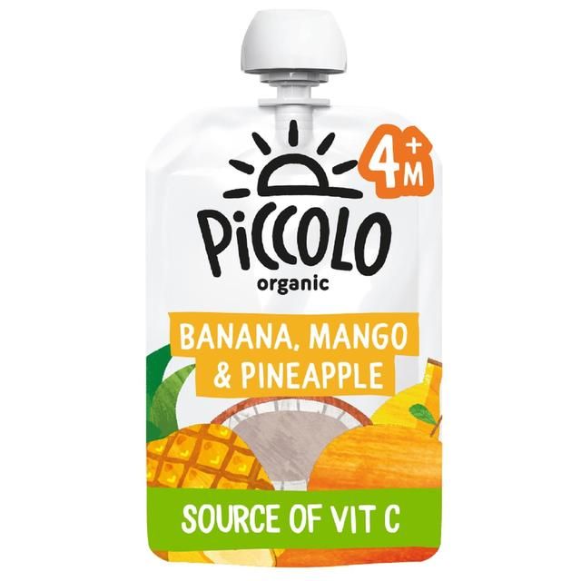 Piccolo Organic Banana Mango & Pineapple Stage 1 100g