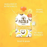 Piccolo Organic Pear, Banana, Coconut & Baby Rice 4m+ 100g