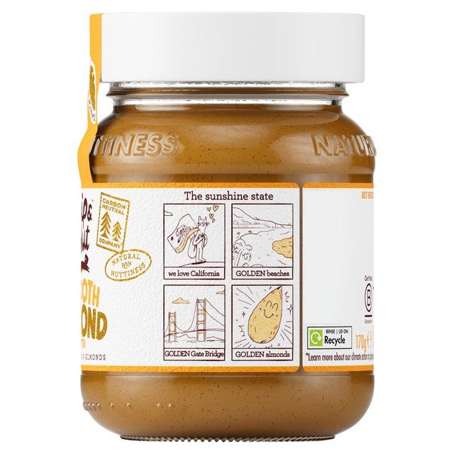 Pip & Nut Smooth Almond Butter 170g