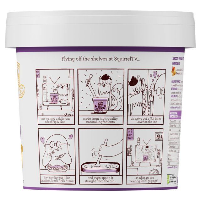 Pip & Nut Smooth Peanut Butter 1kg