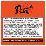 Pipers Biggleswade Sweet Chilli Sharing Bag Crisps 150g