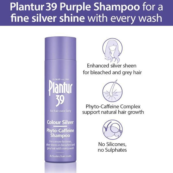 Plantur 39 Colour Silver Shampoo 250ml