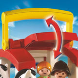 Playmobil 6765 1.2.3 Floating Take Along Noah's Ark