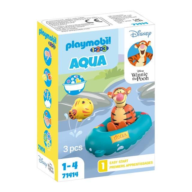 Playmobil 71414 1.2.3 AQUA & Disney Tigger's Boat Ride