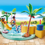 PLAYMOBIL 71529 My Life Children's Pool with Whirlpool Promo Pack