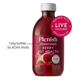 Plenish Berry Gut Health Dosing Bottle 5x Shots 300ml
