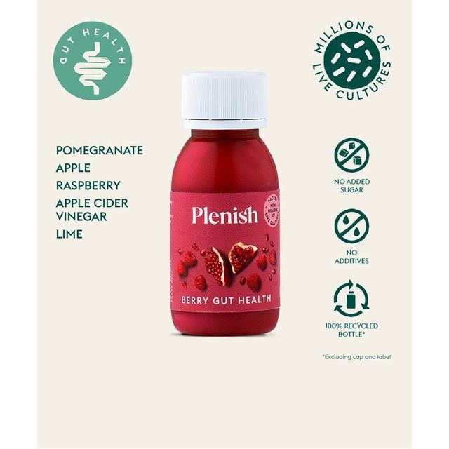 Plenish Berry Gut Health Shot 60ml