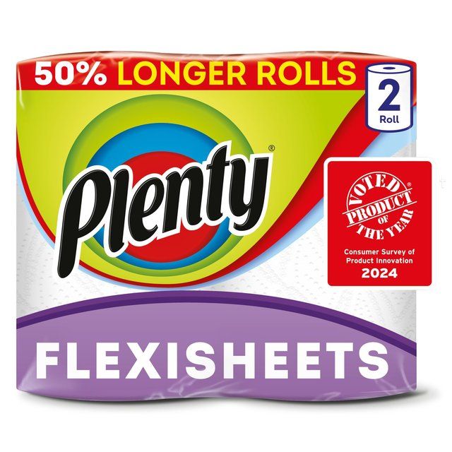 Plenty Flexisheets Kitchen Roll 2 per pack