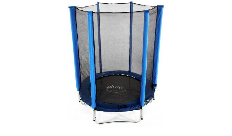 Plum Junior Springsafe Trampoline & Enclosure - Blue