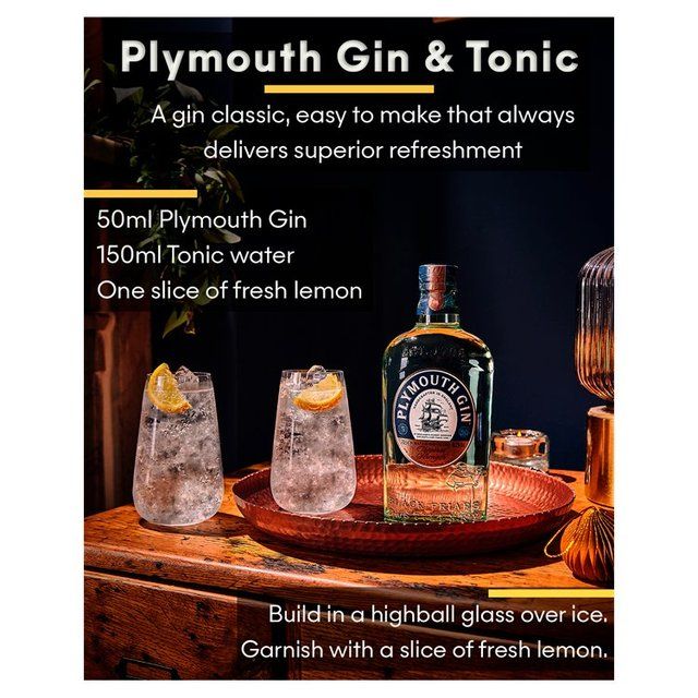 Plymouth The Original Strength English Gin 70cl