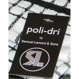 Poli-dri Cotton Tea Towel Black 70cm