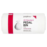 Polylina 40 Tie Top Pedal Bin Liner 35L 40 per pack