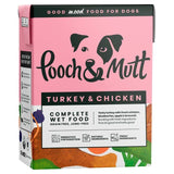 Pooch & Mutt Turkey & Chicken Wet Dog Food   375g