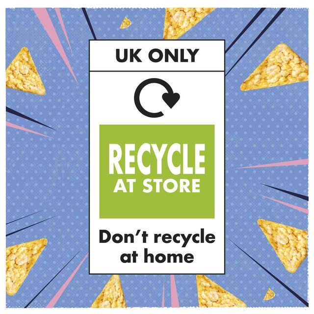 PopWorks Sour Cream & Onion Popped Crisps Sharing Bag 85g