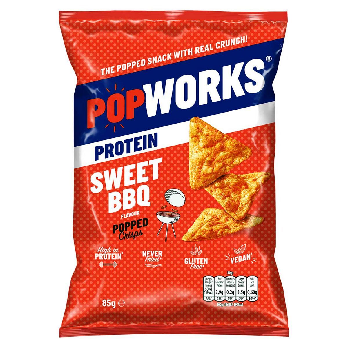 Popworks Sweet BBQ - 85g
