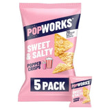 Popworks Sweet & Salty Multipack Popped Crisps   5 per pack