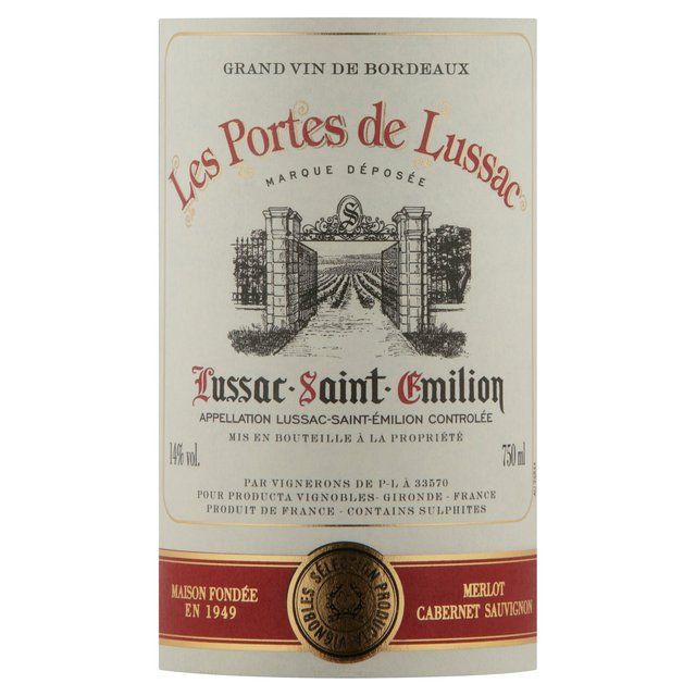 Porte de Lussac Saint Emilion 75cl