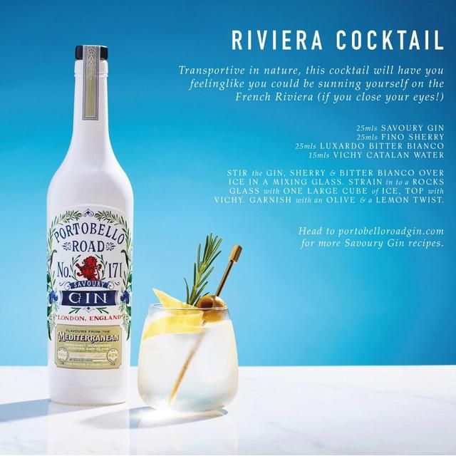 Portobello Road Savoury Gin 70cl
