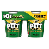 Pot Noodle 4 Pack Chicken & Mushroom 360g