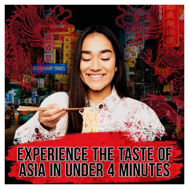 Pot Noodle Fusions Chilli Chicken Instant Snack Noodle 100g