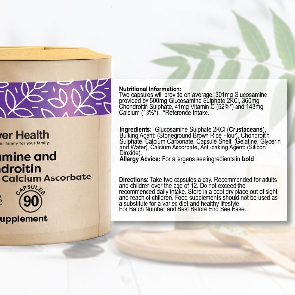 Power Health Glucosamine & Chondroitin Capsules - 90s