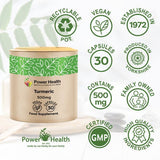 Power Health Turmeric 500mg Capsules - 30s