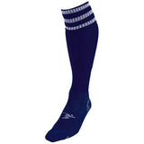 Precision Kids Pro Football Socks (12 -2) Navy/White / 0.10EA