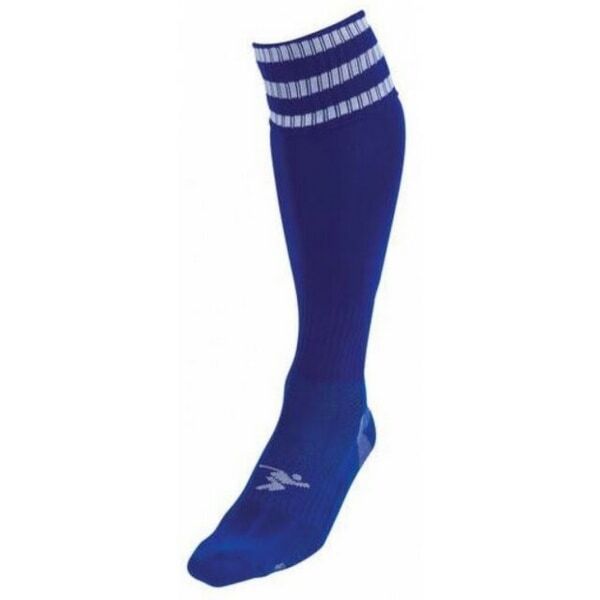 Precision Kids Pro Football Socks (3-6) Royal Blue/White / 1EA
