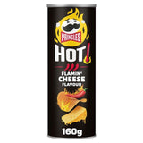 Pringles Hot Flamin' Cheese Sharing Crisps 160g