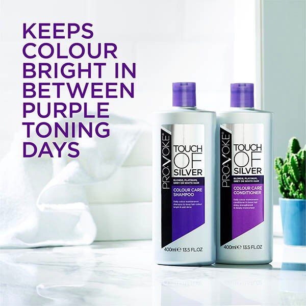 PRO:VOKE Touch of Silver Colour Care Purple Shampoo 400ml