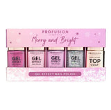 Profusion Cosmetics Merry & Bright Nail Polish Set