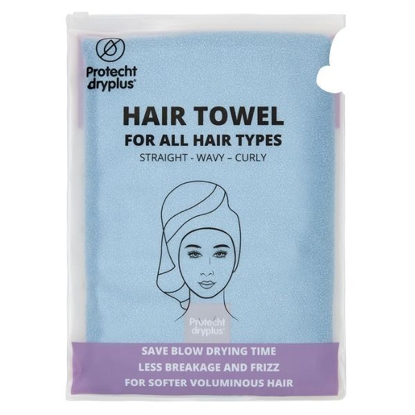 Protecht Dry Plus Hair Towel- Gossamer Pink Blue Fog